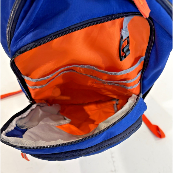 UNDER ARMOUR Storm 1 Backpack Blue Orange Padded Laptop GUC - Picture 8 of 10